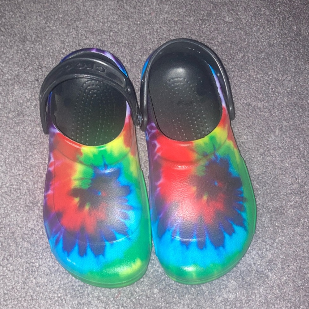CROCS Tie-Dye Women's Clogs - Multicolor